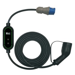 50Hz AC110V Home Portable EV Charger 7kW With Delay Charging Amps Switchable