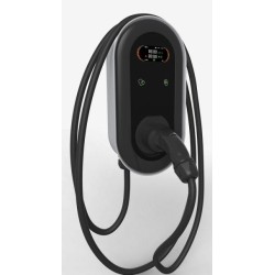 7kW AC EV Charging Stations DC6mA Single Phase 4.3 Inch Screen Display