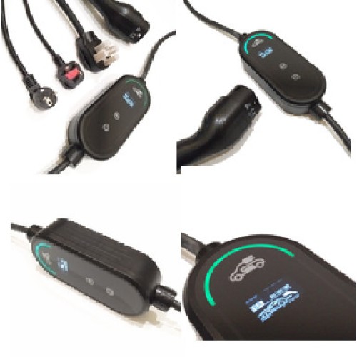 7KW Mode 2 Portable EV Charger With Schuko Plug 16A Power Plug 7KW Mode 2 Portable EV Charger With Schuko Plug 16A Power Plug