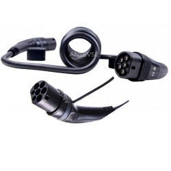 250V Single Phase 7kW Type 2 EV Charging Cables Tethered EV Charger