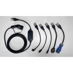 EV car OEM Type2/Type1/GBT 3KW/KW/1KW EV AC portable charger CE Certified TPU material, IP67 waterproof