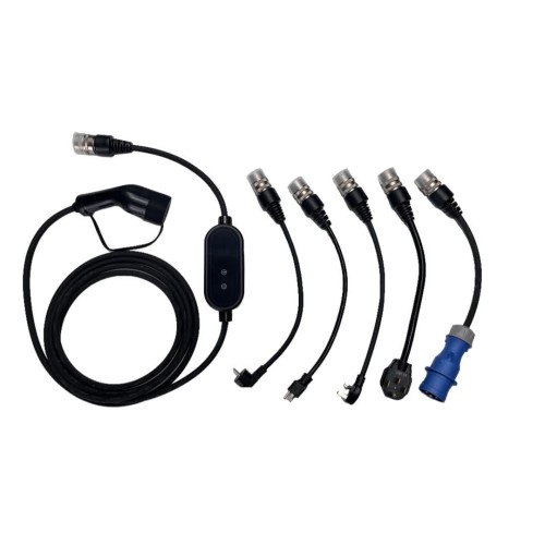 Portable Ev Charger  Adapter UK/Schuko/Nema/AU/CEE plug