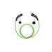 Model 3 IP 67 Type 2 to Type 2 32A 480V 3 phase Electric car charging EV Cable type 2 ev cable