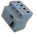 Type B IP20 RCD Circuit Breaker 40A 3 Phase 4 Pole MCB Electromagnetic Mode