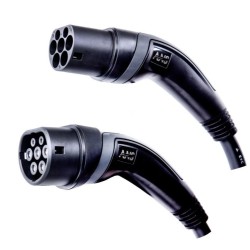 16A 1phase 3.6kW Type 2 female to male ev charging cables
