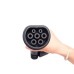 ANS Green 16A Type 2 To Type 2 EV Cable 1phase male plug to female plug