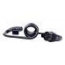 electric car chargers 16A 480V 3 phase 11kW spiral cables IEC 62196 type 2 to type 2 ev coiled cables