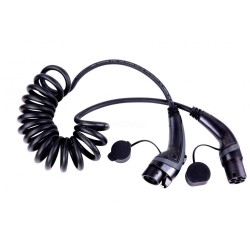 32A 250V 7kW Type 1 To Type 2 EV Charging Cable IEC 62196-2 Mode 3 Charging Cable