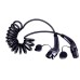 32A 250V 7kW Type 1 To Type 2 EV Charging Cable IEC 62196-2 Mode 3 Charging Cable