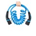 1 phase Electric Car Cable 16A Spiral Type 2 to Type 2 EV Charging Cable
