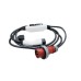 380V 16A 11KW Portable EV Charger 3 Phase With RED CEE Plug 380V 16A 11KW Portable EV Charger 3 Phase With RED CEE Plug