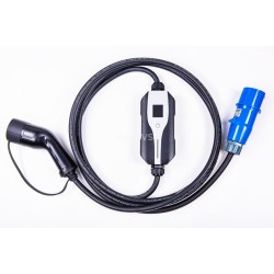 32A 250V 7kW Portable EV Charger Type 2 EV Home Charger With Current Adjustable