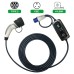Black TPU 5m Portable EV Fast Charger With Touch Screen Change Current Black TPU 5m Portable EV Fast Charger With Touch Screen Change Current