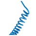 16A 480V 3 Phase 11kW Coiled EV Charging Cable type 2 to type 2 IEC 62196