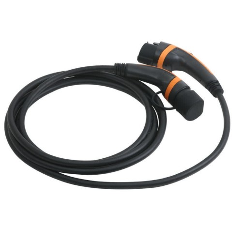 SAE J1772 10m Type 1 To Type 2 EV Charging Cable Smart EVSE Standard Grounding