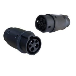 32A 250V Type 2 Car charging on Type 1 EV Charging Station Interface Adapter Type 2 to Type 1 EV Adapter