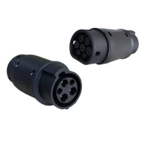 32A 250V Type 2 Car charging on Type 1 EV Charging Station Interface Adapter Type 2 to Type 1 EV Adapter