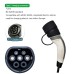Type2 8-16A 1P Portable Electric Vehicle Charger UK 3 PINS Outlet Type2 8-16A 1P Portable Electric Vehicle Charger UK 3 PINS Outlet