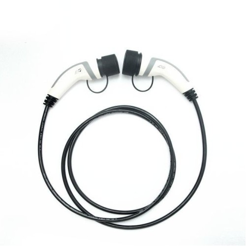 16A 1 phase 5m Iec 62196 Male Ev Plug for Charging Station Side Type 2 to Type 2 ev charger cable