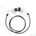 16A 1 phase 5m Iec 62196 Male Ev Plug for Charging Station Side Type 2 to Type 2 ev charger cable