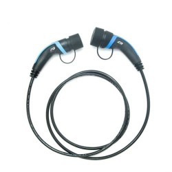 16A 3 Phase 11KW IEC Type 2 Connector Vehicle Charging Cable With 5m Cable