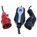 SAE J1772 Type 1 Portable Level 2 EV Charger EVSE Switchable With CEE Plug