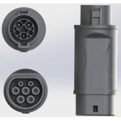 220V 32A EV Charging Cable Adapter Type 2 To Type 1 EV Adapter
