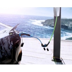 EN50620 TPU EV Charging Cable EV Adapter Converter Type 2 To Type 1 Plug