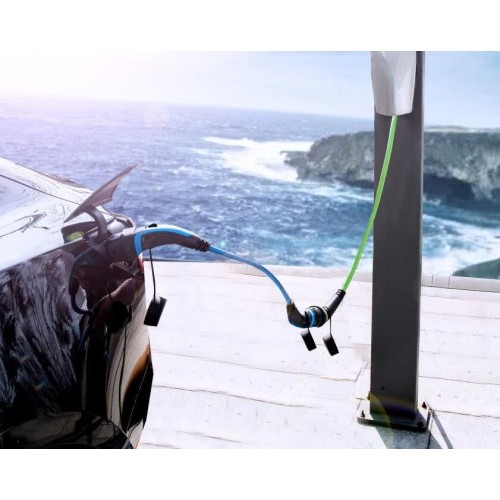 EN50620 TPU EV Charging Cable EV Adapter Converter Type 2 To Type 1 Plug