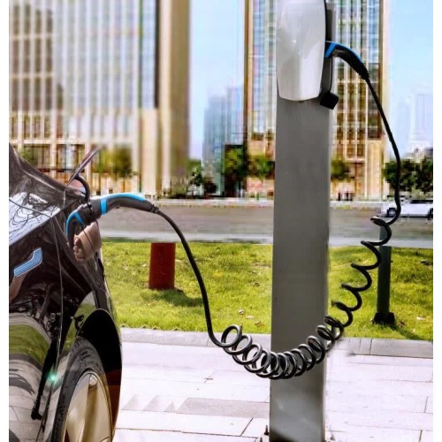32A 480V 22kW Type 2 AC Charger 2 Coiled Type 2 EV Connector 32A 480V 22kW Type 2 AC Charger 2 Coiled Type 2 EV Connector