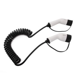 32A 3P 22kW 22kW Type 2 To Type 2 EV Charging Cable IEC 62196 5m