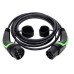 22kW 3 Phase 480V Type 2 To Type 2 EV Charging Cable 10m IP55 22kW 3 Phase 480V Type 2 To Type 2 EV Charging Cable 10m IP55