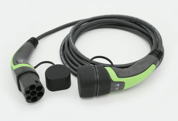 IP55 Type 2 To Type 2 EV Charging Cable 1