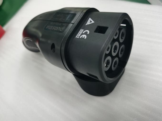 32A 3 Phase 5m Type 2 To Type 2 EV Charging Cable With Type 2 Female Plug 0