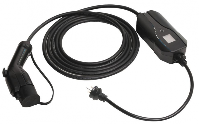 10A 250V 3kW Mode 2 EV Charger SAE J772 With AU/NZ 10A Plug 2