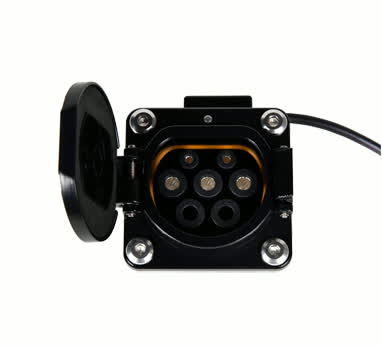 GB / T Standard EV Charging Socket 16A 250V EV Charging Connectors 0