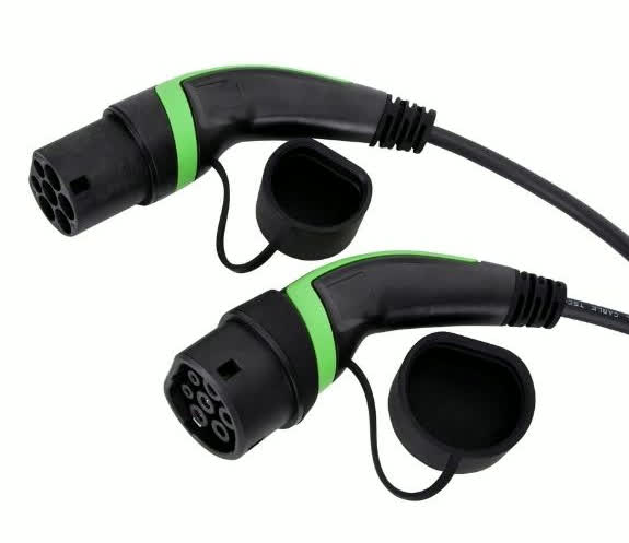 22kW 3 Phase 480V Type 2 To Type 2 EV Charging Cable 10m IP55 1