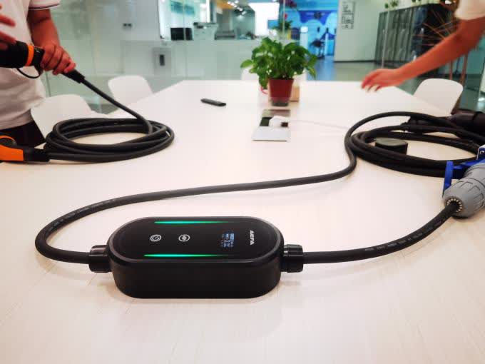 AC110V Smart EV Chargers Type B 16A Car Charger 1 Phase Type B Protection 0